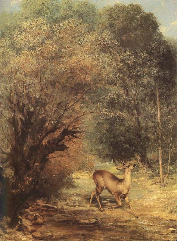 Gustave Courbet Deer China oil painting art